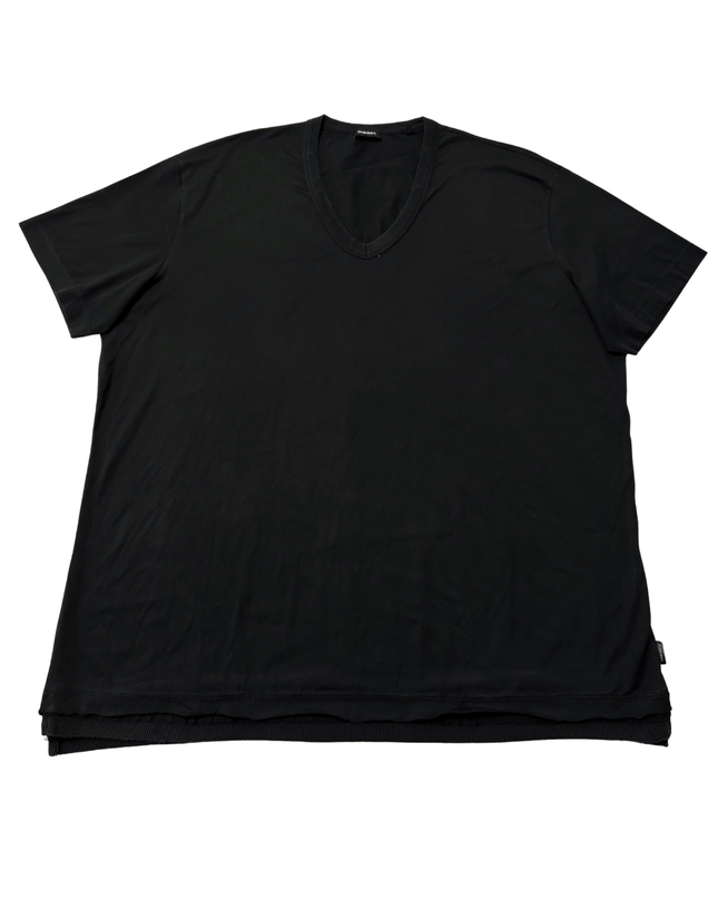 Diesel Black V-Neck T-Shirt