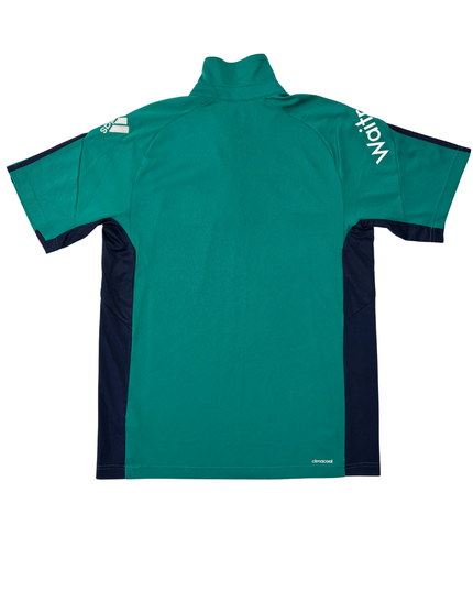 Adidas Climacool England Green/Navy Cricket Team Polo Shirt
