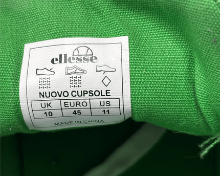 Ellesse Nuovo Cupsole Canvas Low-Top Sneakers | Green | EU 45