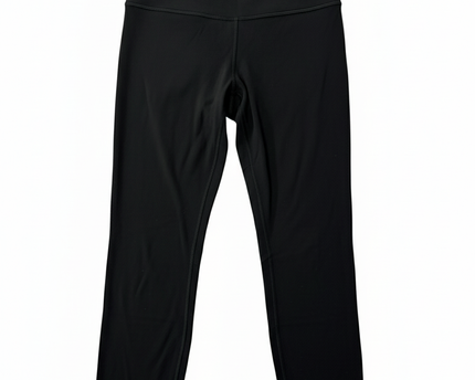 Lululemon Black High-Rise Cropped Performance Leggings