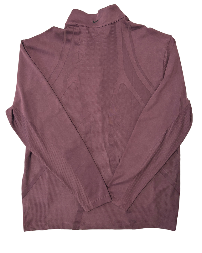 Nike Golf Spyglass Hill Burgundy Dri-FIT 1/4 Zip Pullover - XXL
