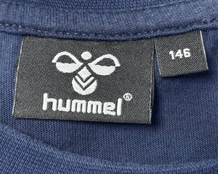 Hummel Navy Graphic Logo T-Shirt