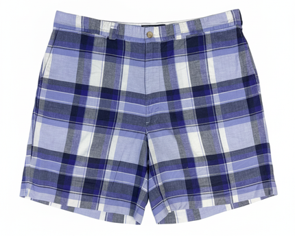 Polo Ralph Lauren Blue Plaid Shorts