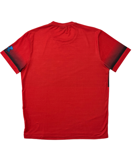 Under Armour Loose Fit Red & Black Gradient Performance T-Shirt