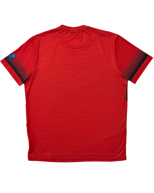 Under Armour Loose Fit Red & Black Gradient Performance T-Shirt