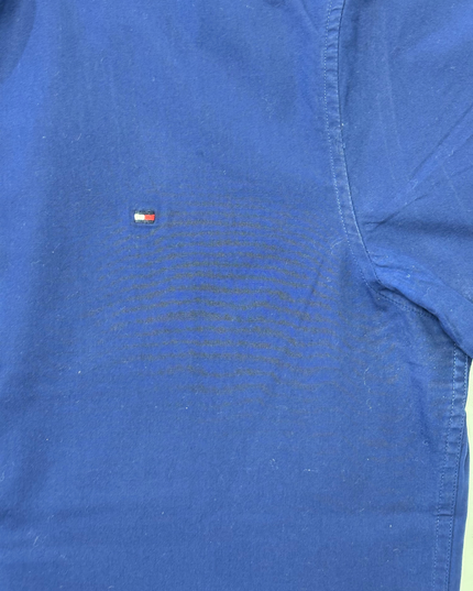Tommy Hilfiger Tailored Navy Blue Short-Sleeve Shirt - M