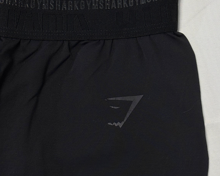 Gymshark Seamless All-Over Logo Print High-Waist Black Leggings