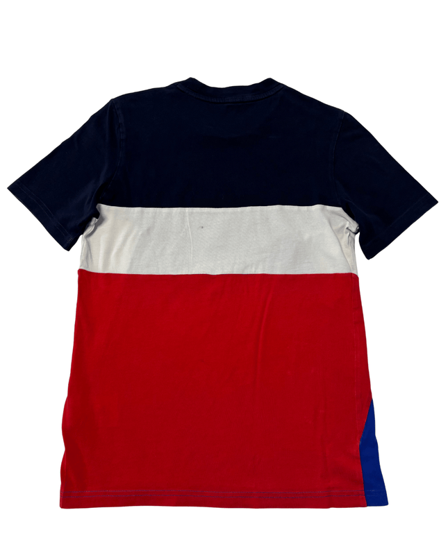 Adidas Youth Colorblock Navy/Blue/Red Performance T-Shirt
