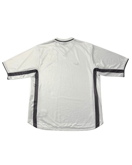 Nike Team Vintage White & Grey Panel V-Neck Jersey