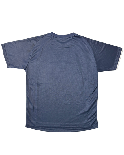 Vintage Umbro Navy Blue Red Panel Sports T-Shirt