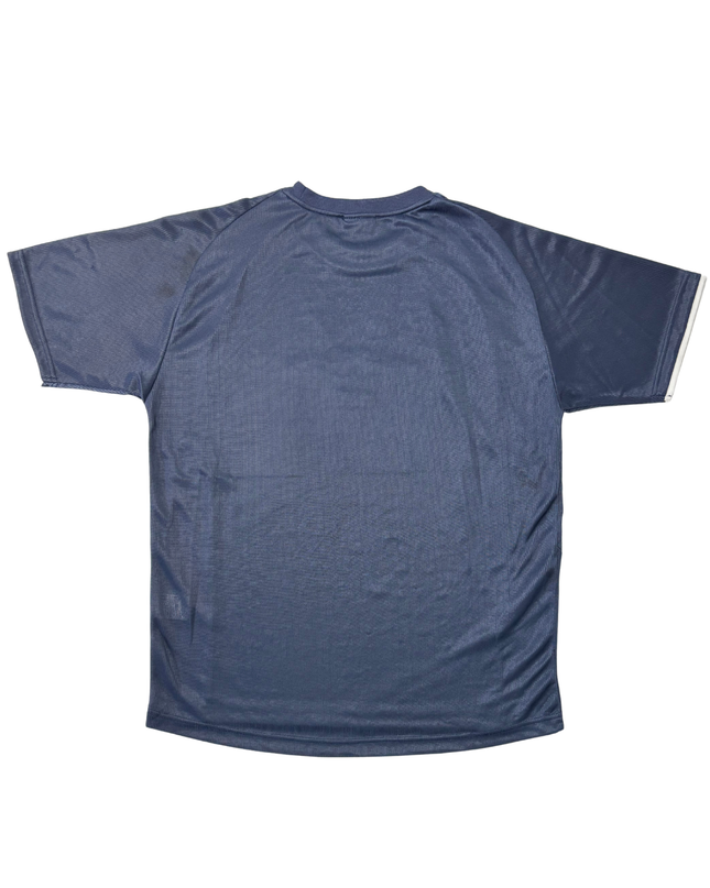 Vintage Umbro Navy Blue Red Panel Sports T-Shirt