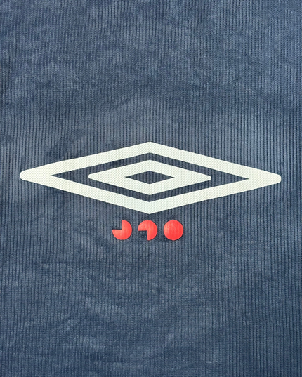 Vintage Umbro Navy Blue Red Panel Sports T-Shirt