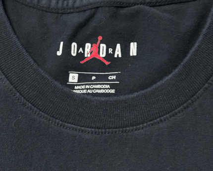 Jordan Black Jumpman Logo Graphic T-Shirt