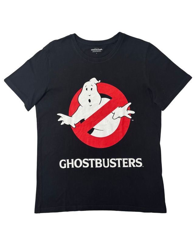 Ghostbusters Classic Logo Black by Fashion UK Graphic T-Shirt - M