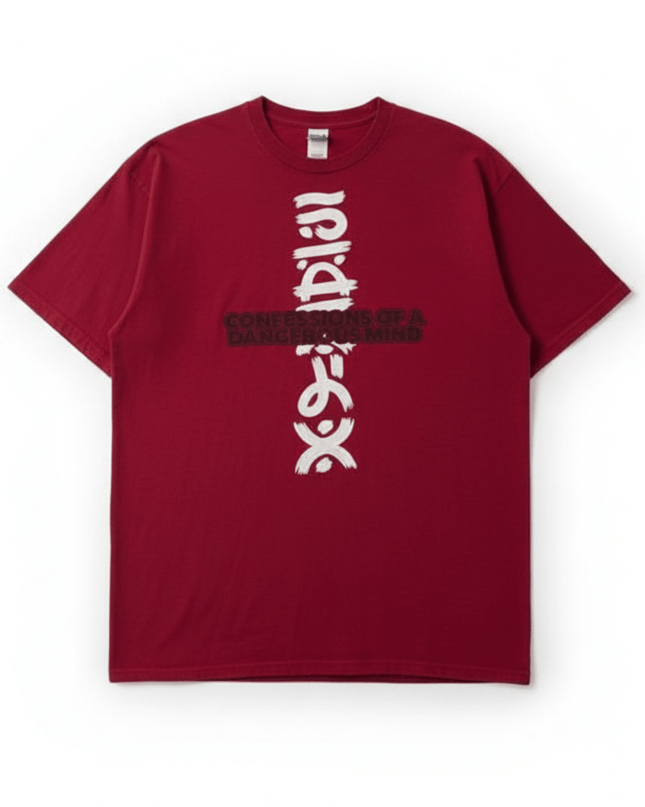 Logic Confessions Of A Dangerous Mind Coadm Tour Red Graphic T-Shirt