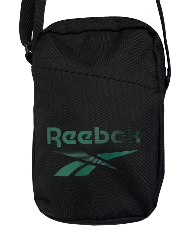 Reebok Classic Black Logo Crossbody Sling Bag