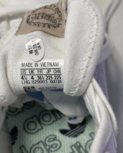 Adidas Green/Purple Nizza Hi Sneakers