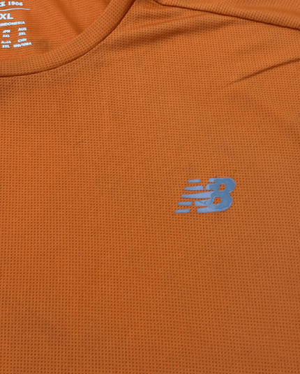 New Balance Athletics Graphic Running Orange T-Shirt