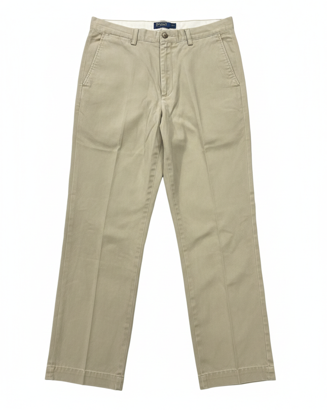 Polo Ralph Lauren Beige Preston Cotton Pants