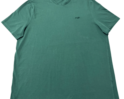 Perry Ellis America Green Logo Short Sleeve T-Shirt