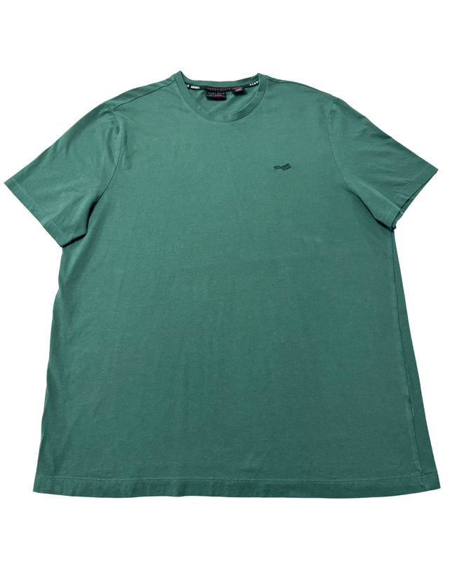 Perry Ellis America Green Logo Short Sleeve T-Shirt
