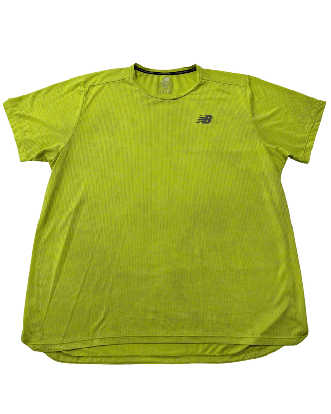 New Balance Sportswear Fit Lime Green Running T-Shirt