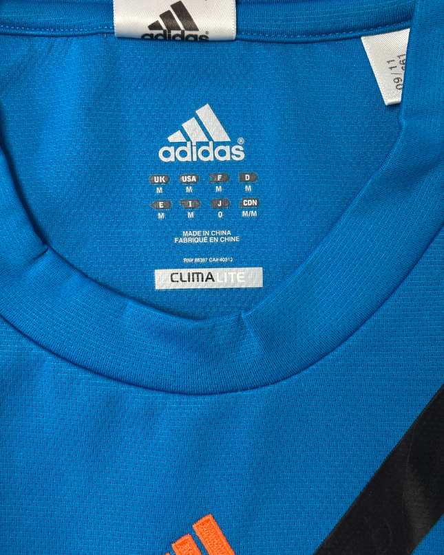 Adidas UEFA Euro 2012 Blue Climalite Football Training Jersey