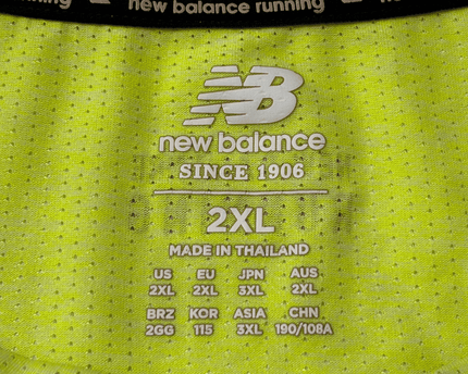 New Balance Sportswear Fit Lime Green Running T-Shirt