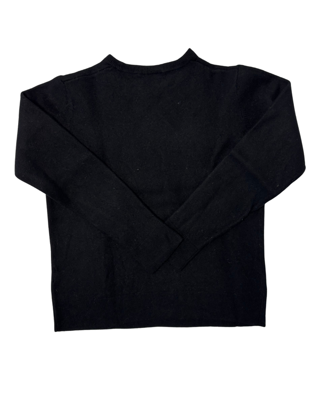 Carhartt Black Wool Blend Logo Knit Sweater - XS