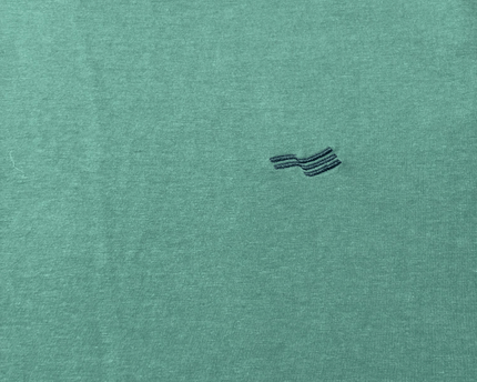 Perry Ellis America Green Logo Short Sleeve T-Shirt
