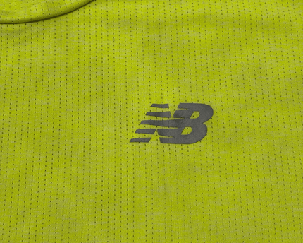 New Balance Sportswear Fit Lime Green Running T-Shirt