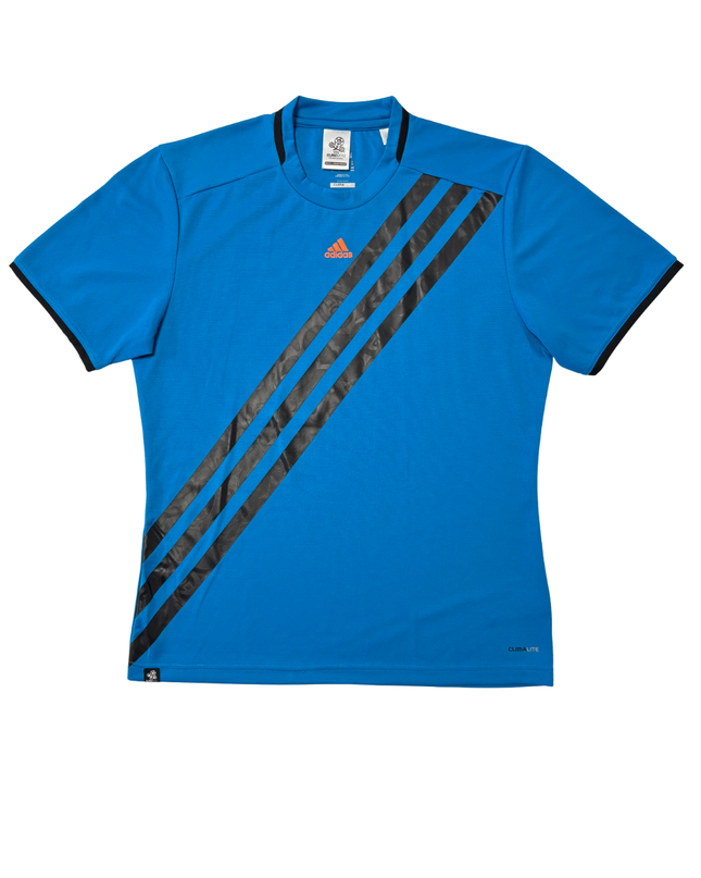 Adidas UEFA Euro 2012 Blue Climalite Football Training Jersey