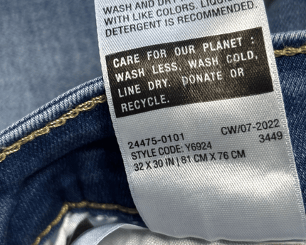 Levi's 721 High Rise Skinny Distressed Jeans