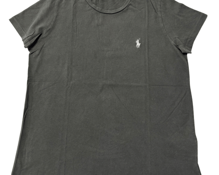 Ralph Lauren Charcoal Grey Classic Crewneck T-Shirt