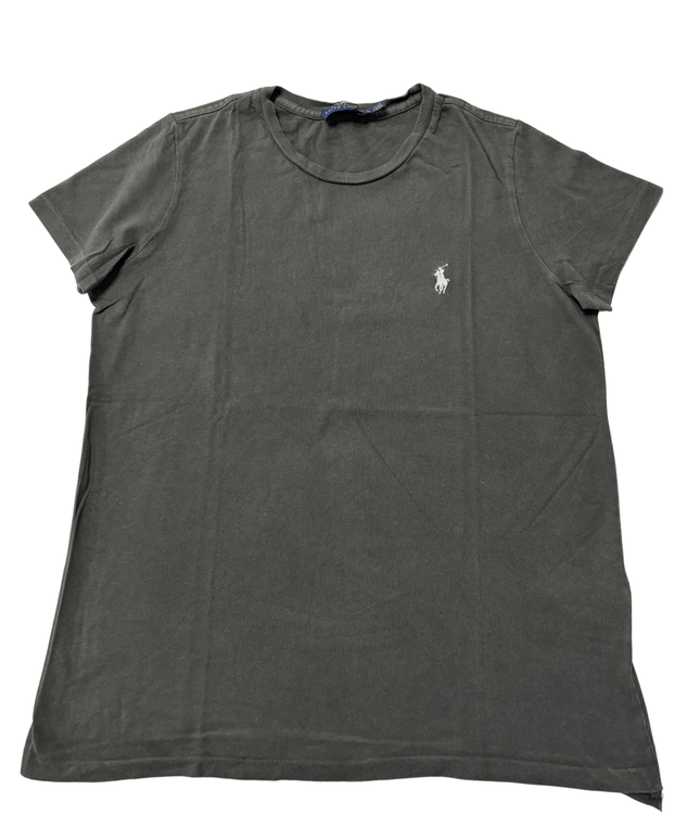 Ralph Lauren Charcoal Grey Classic Crewneck T-Shirt