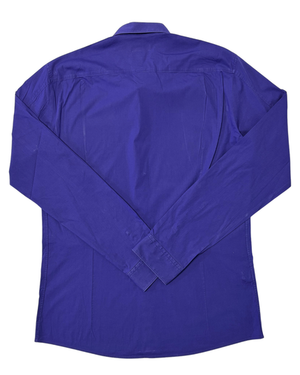 Hugo Boss Slim Fit Deep Indigo Long-Sleeve Shirt