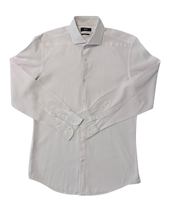 BOSS Hugo Boss Slim Fit White Dress Shirt