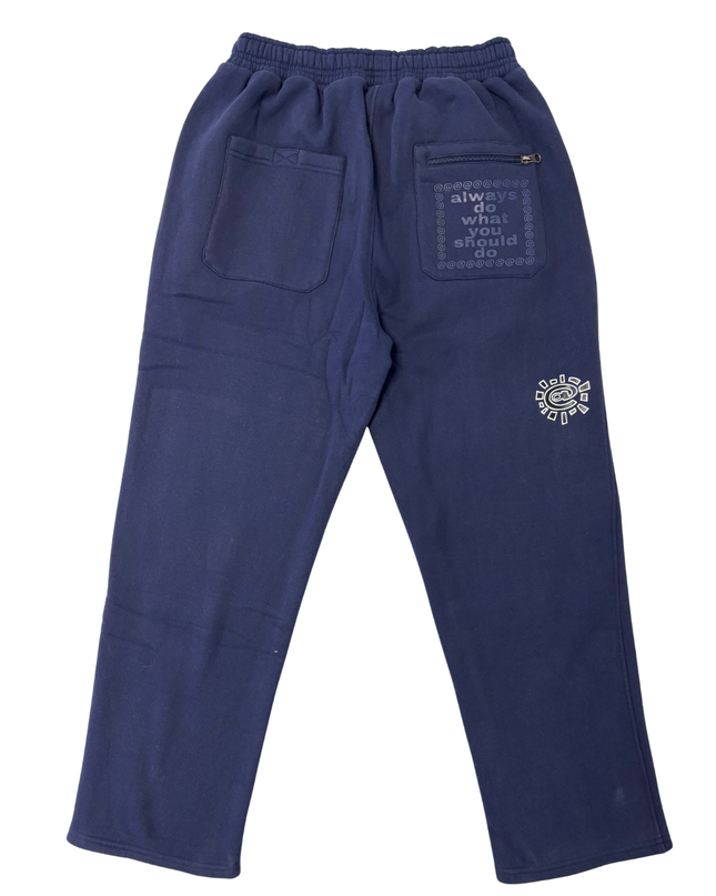 ADWYSD Navy Blue Fleece Sweatpants