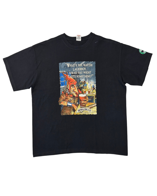 Fruit Of The Loom Vintage Hobgoblin Ale Beer Graphic T-Shirt - L