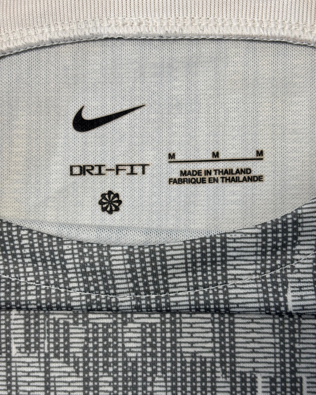 Nike Dri-FIT Grey Abstract with Red Swoosh Camo Training T-Shirt