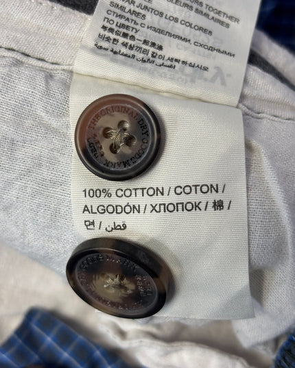 Superdry Blue Checkered Grid Pattern Shorts