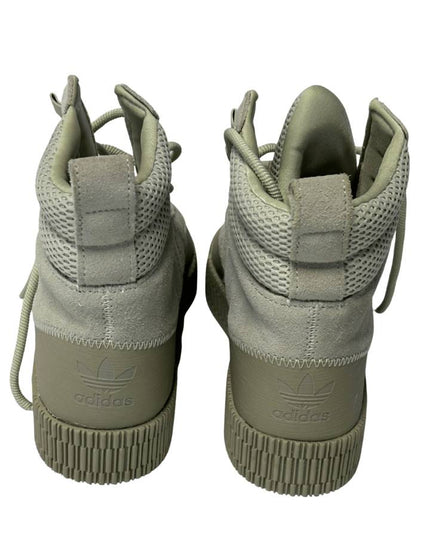 Adidas Olive Green Sambarose High Top Platform Boots