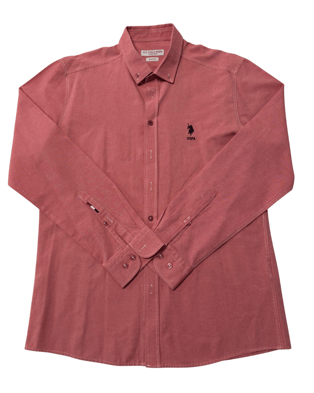 U.S. Polo Assn. Dusty Rose Slim Fit Shirt