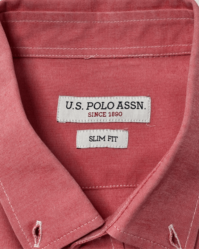 U.S. Polo Assn. Dusty Rose Slim Fit Shirt