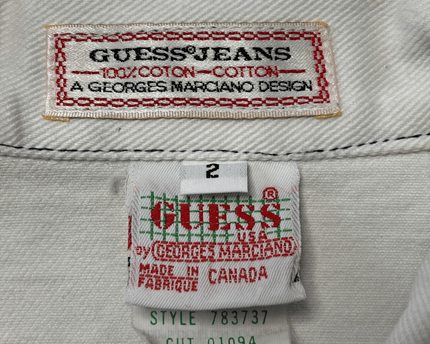 Guess Jeans by Georges Marciano Vintage Grey Denim Vest