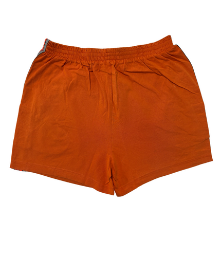 Champion Retro Orange With Side Logo Tape Athletic Shorts - S | Waist: 28"