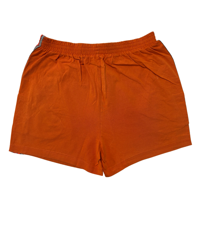 Champion Retro Orange With Side Logo Tape Athletic Shorts - S | Waist: 28"