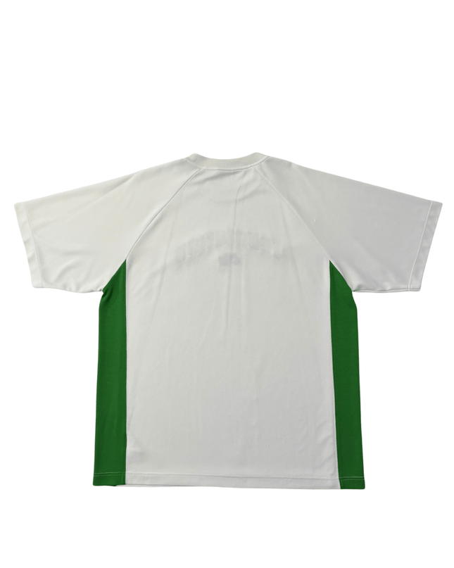 Nike Revolution White & Green Dri-FIT Training T-Shirt