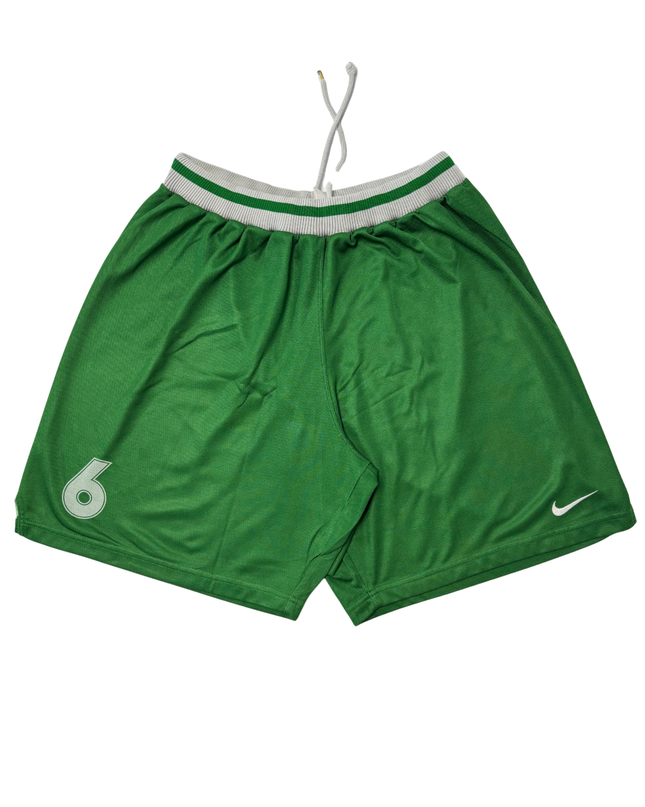 Nike-Fit Vintage Green #6 Performance Football Shorts - S | Waist: 28"