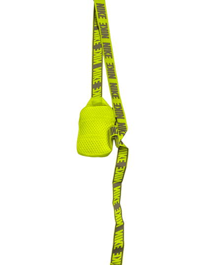 Nike Neon Volt Mini Crossbody Bag with Logo Strap